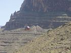 Helikopter før landing i Grand Canyon