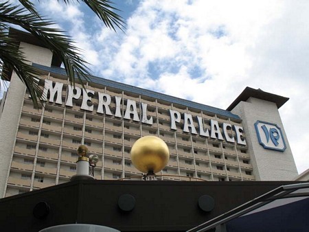 Imperial palace hotell på strippen