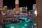 The Venetian gondol utomhus i Las Vegas
